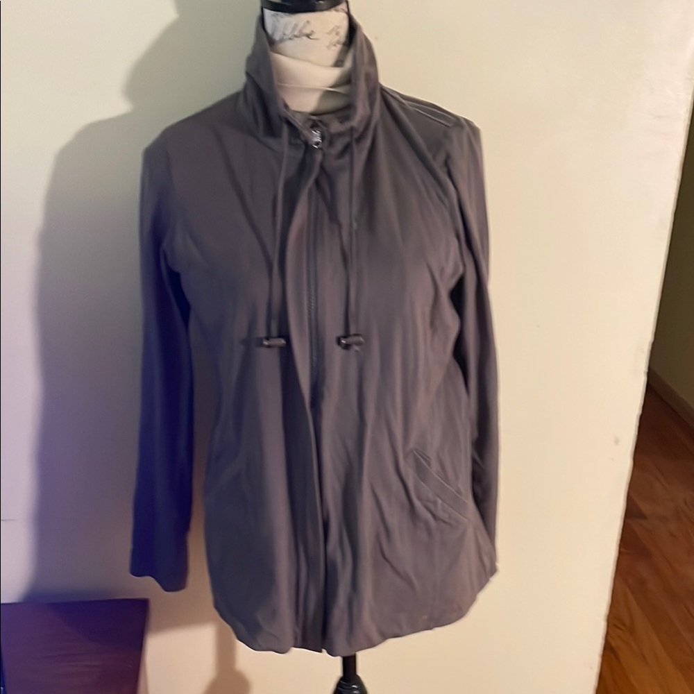 Eileen Fisher Petite Women's Gray Jacket